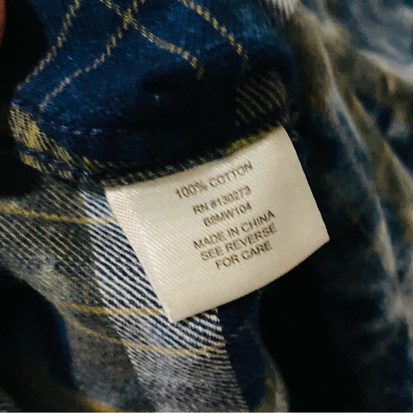 Wrangler Plaid Tie Dye Southwestern Embroidery Top Women’s Snap Western Shirt - Picture 7 of 9